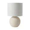 LAMPARA BEIGE P/MESA 36X53CM Unica