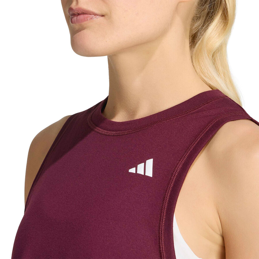 Top de Mujer Adidas We Tank Bordó