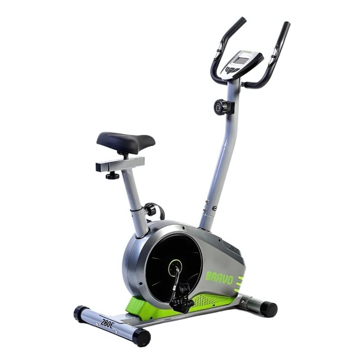 Bicicleta ergométrica Bravo 280E con freno magnético - Gris/Negro 