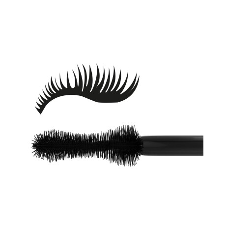 Máscara Voluminizadora de Pestañas Pupa Vamp! Sexy Lashes Negro
