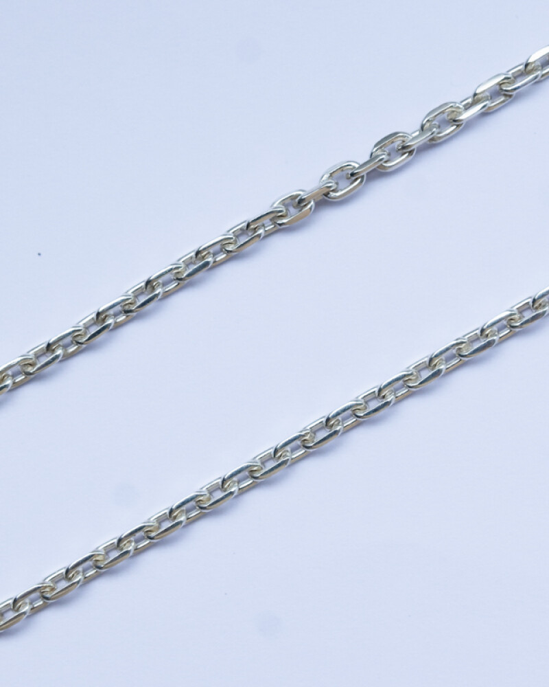 Cadena Praga Unisex PLATEADO