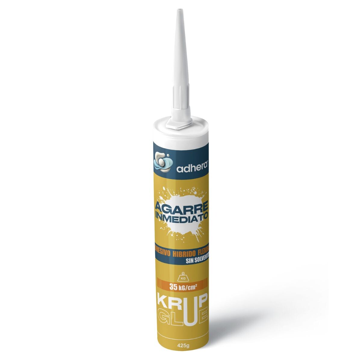ADHESIVO HIGH TACK KRUP GLUE 425G ADHERA Negro