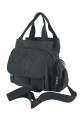 bolso morral doble fuelle Negro