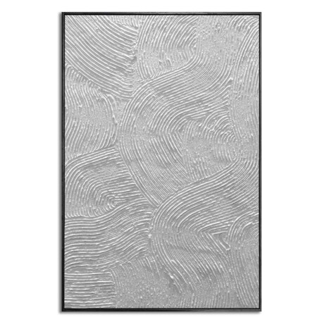Cuadro Canvas 60X90Cm Marco Pintura Celeste 1