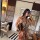 Gala Boho Dress Terracota / Beige