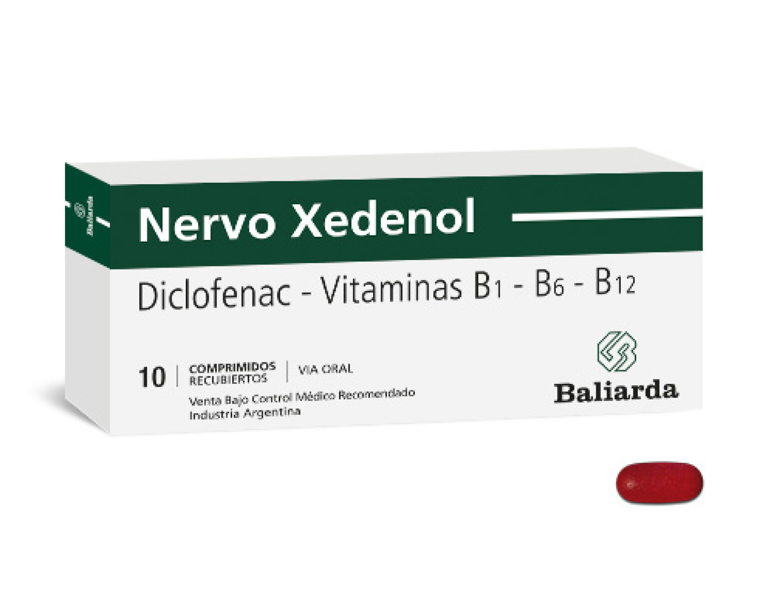 Nervo Xedenol 50 Mg 