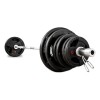 Kit Barra y Discos Olímpicos 1.5 mts + 60 Kilos Pesas kgs 2x20Kg 2x10Kg