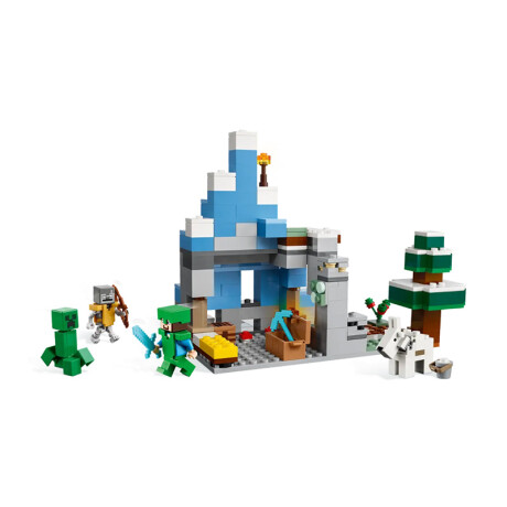 Lego Los Picos de Hielo 304 Piezas +8 Minecraft