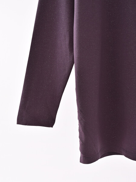 REMERA SHINE PURPURA
