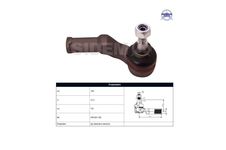 Puntero Ford Focus 05-12 Der Puntero Ford Focus 05-12 Der