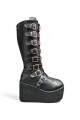 BOTA MUJER TRINY BOTA HEBILLAS Negro
