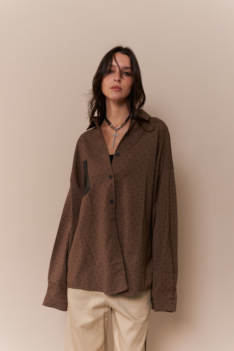 Camisa Enriqueta - MARRON 