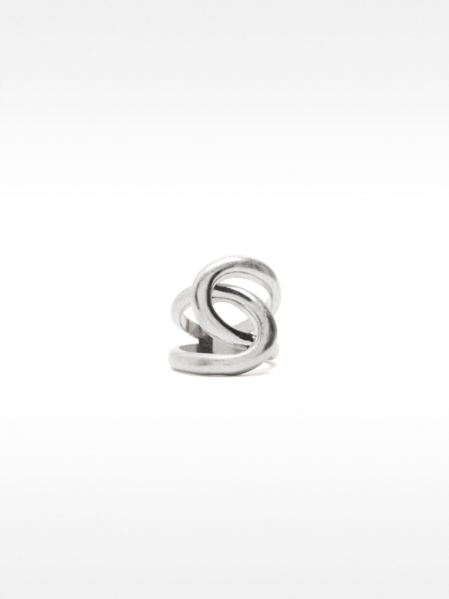 Anillo Dorado plateado