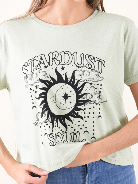 REMERA SOUL VERDE AQUA