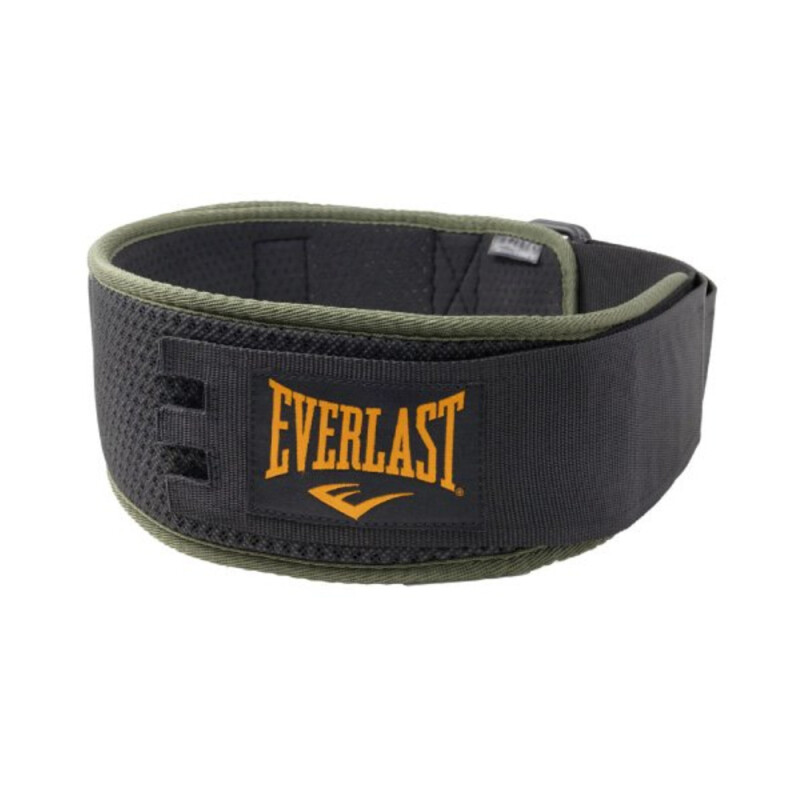 CINTURON DE PESAS EVERLAST GREATNESS BK/GN L BLACK/GREEN