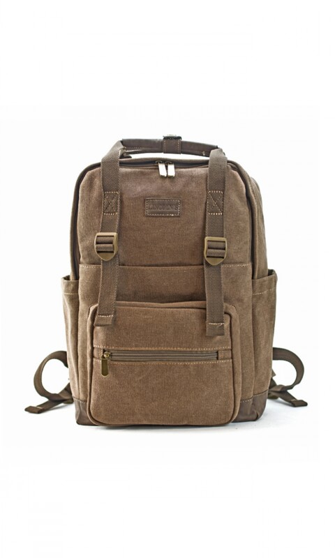 MATERA MOCHILA LANIN CANVAS TOSTADO