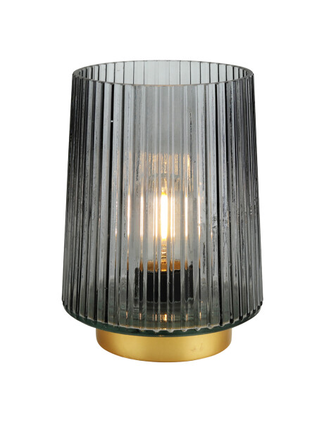 FAROL DE VIDRIO NEGRO C/LAMPARA A PILA 13X13X17.5CM FAROL DE VIDRIO NEGRO C/LAMPARA A PILA 13X13X17.5CM