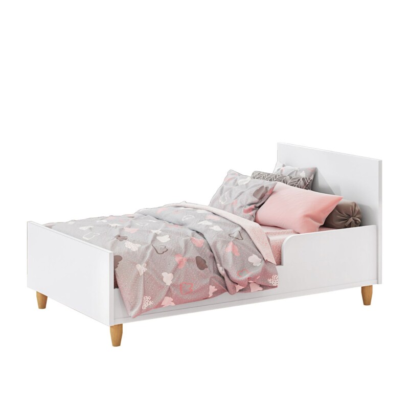 Cuna-Cama Multifunción 130x70 cm Retro Blanco
