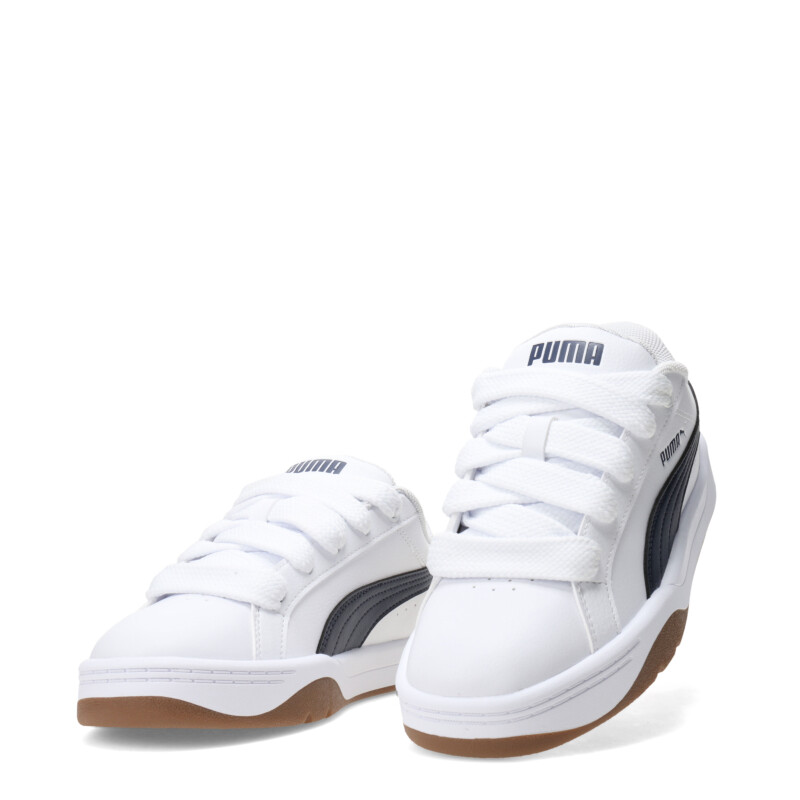 Championes de Niños Puma Park Life Style Easy Jrs. Blanco - Azul Marino