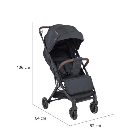 COCHE MICRO COMPACTO DE VIAJE COLOR NEGRO 001