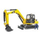 Bruder Toys 02466 CAT Miniexcavadora excavadora - Brazo operativo / Cucharón + Conductor Bruder Toys 02466 CAT Miniexcavadora excavadora - Brazo operativo / Cucharón + Conductor