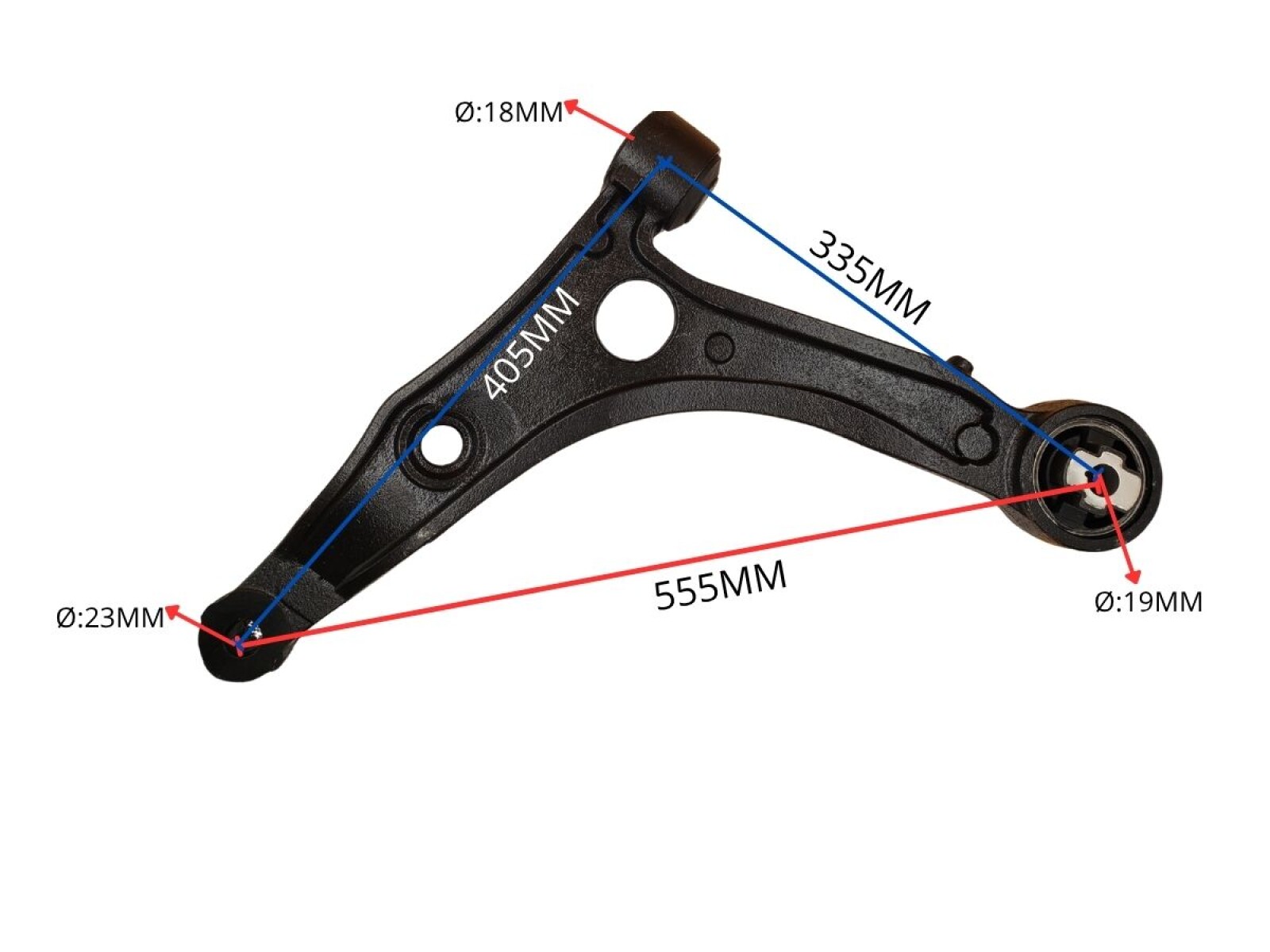 Parilla De Suspension Delantera Fiat Ducato, Peug Boxer 06-25 Izq 