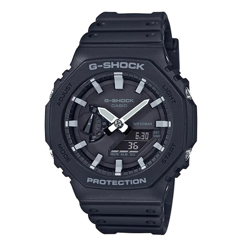 Reloj G-Shock Negro con detalles GA-2100-1ADR Reloj G-Shock Negro con detalles GA-2100-1ADR