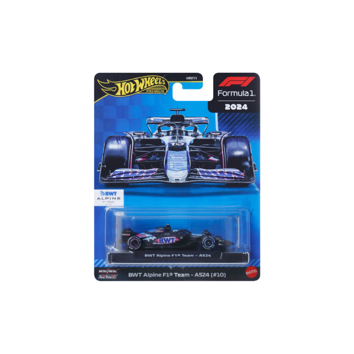 Hot Wheels Formula 1 - BWT Alpine F1 Team - A524 (#10) 
