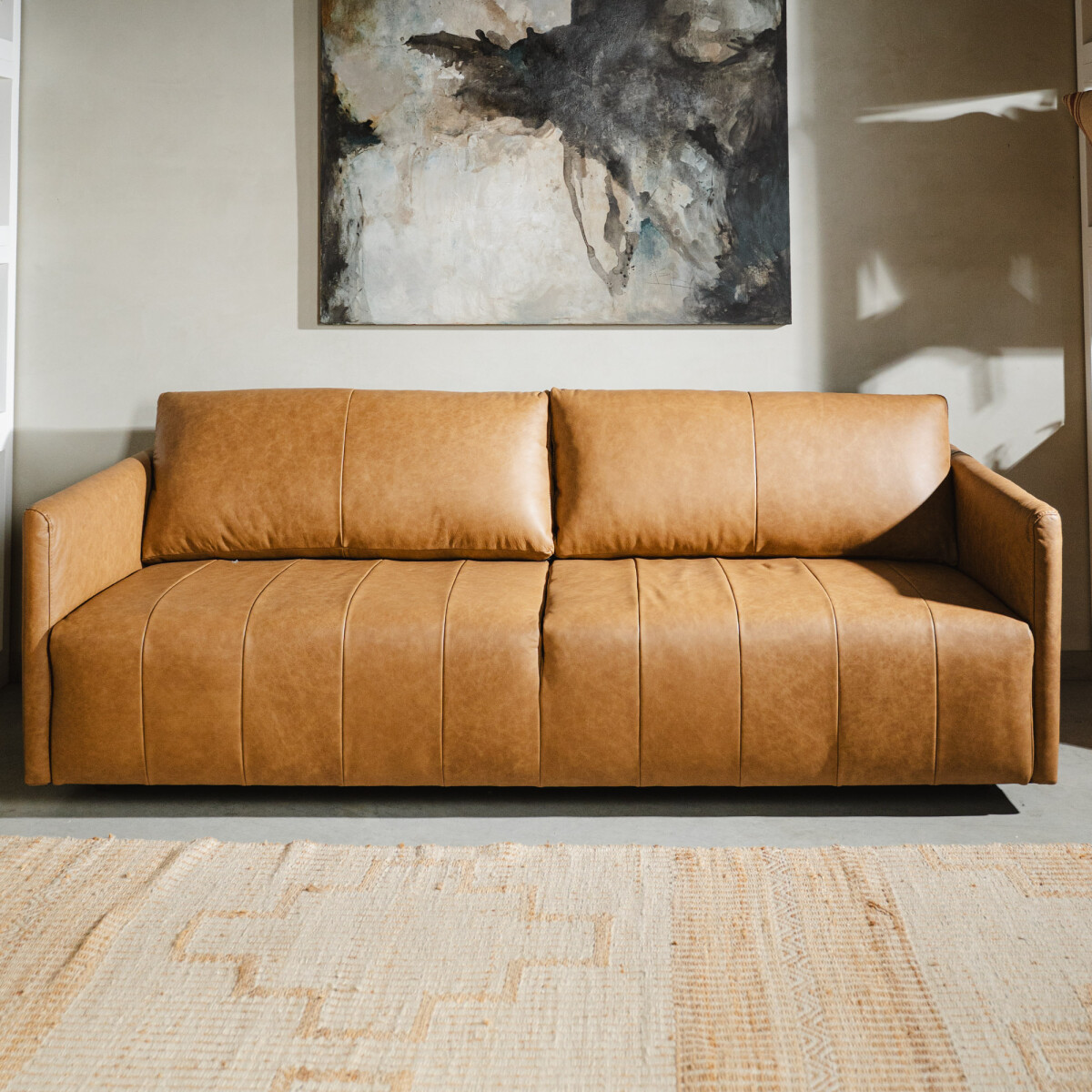 Sofá Zeus cuero, 2.50 m 