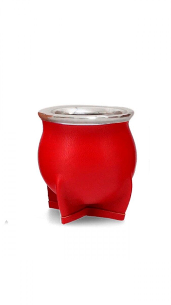 MATE DE CERÁMICA CHICO DELTA - SUMMER ROJO PASIÓN 