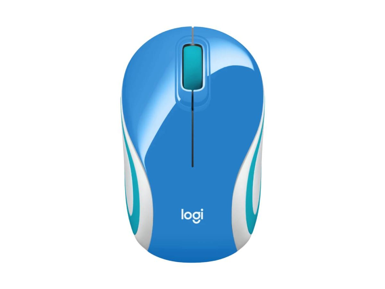 Mouse Mini Logitech M187 Azul 