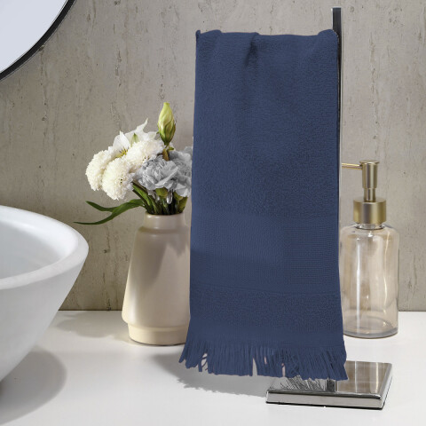Toalla Social Dohler Capri 25 x 36 cm 100% Algodón AZUL MARINO