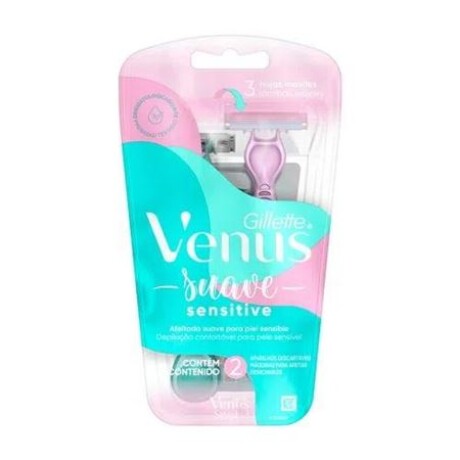 GILLETTE VENUS MAQUINAS SUAVE SENSITIVE DESCARTABLES 2 UNIDADES GILLETTE VENUS MAQUINAS SUAVE SENSITIVE DESCARTABLES 2 UNIDADES