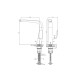 Griferia De Cocina Monocomando Linea Epuyen Fv CROMO