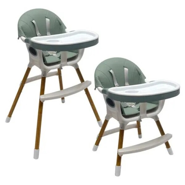 Silla de comer ELEGANT 2 en 1 mint Silla de comer ELEGANT 2 en 1 mint