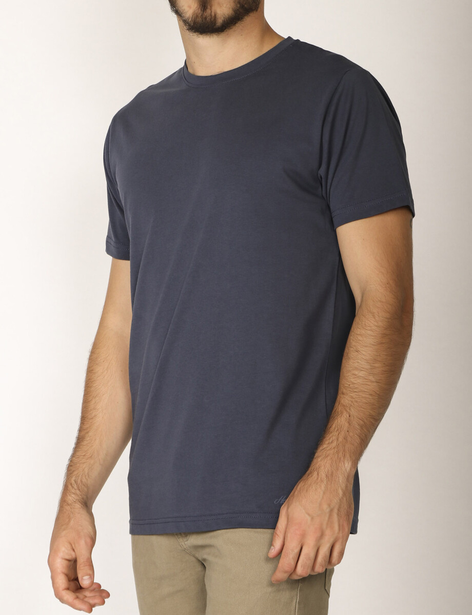 520858 T-SHIRTS HARRY MORGAN Azul Oscuro