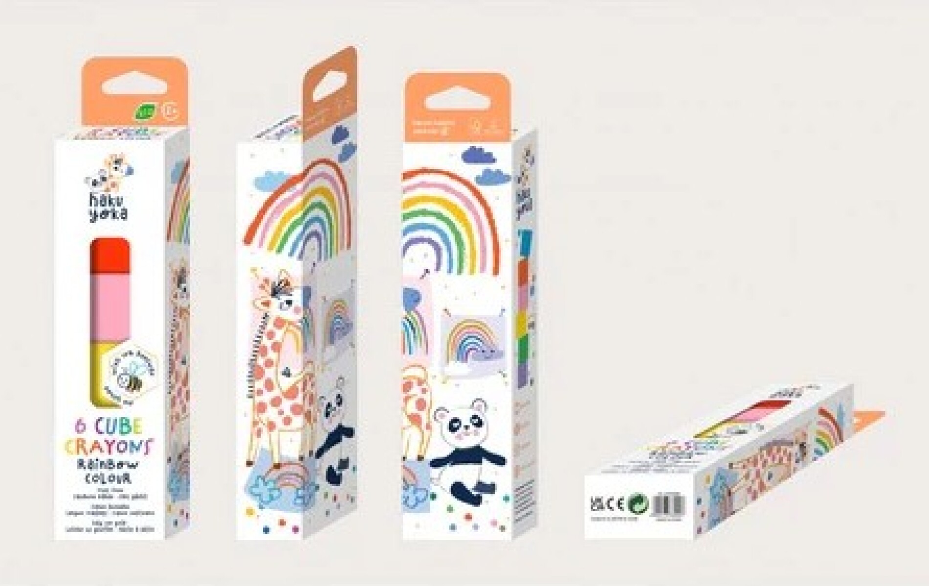 Crayon Cubo Oceano x6 