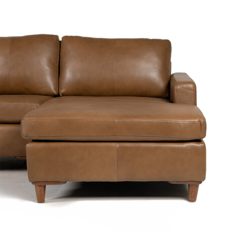 Rinconera Sevilha - Cuero Natural - Chaise Derecho 1015 (Capuccino)