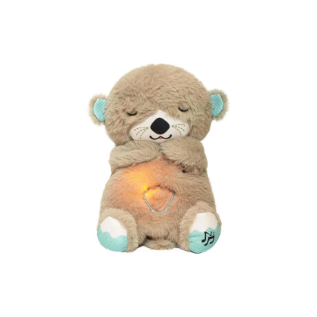 Oso de peluche con ruido blanco, luces y movimiento Marrón