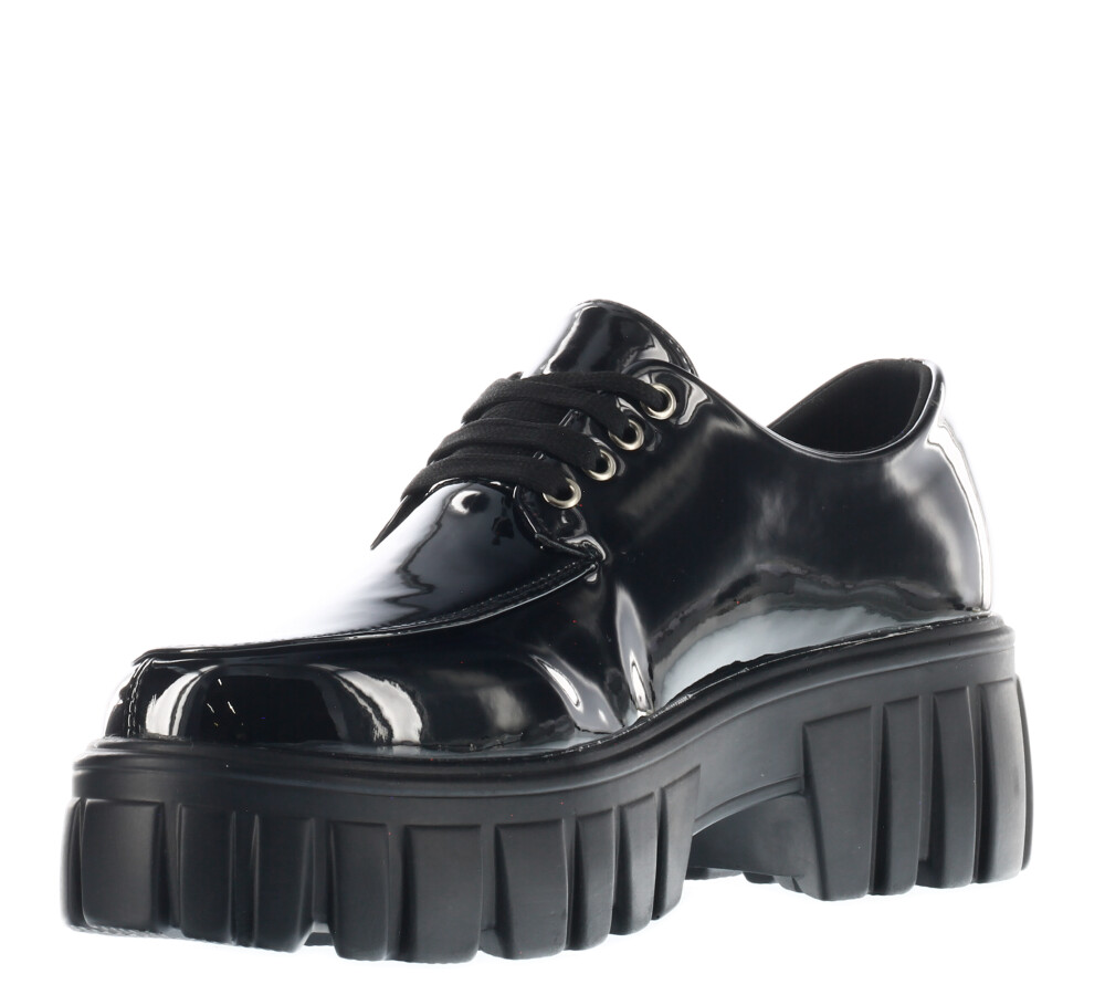 Zapato AMARU acordonado Black Patent