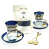 Set de té para dos personas vip color Negro