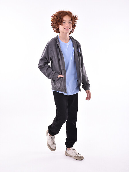 CAMPERA MANU GRIS