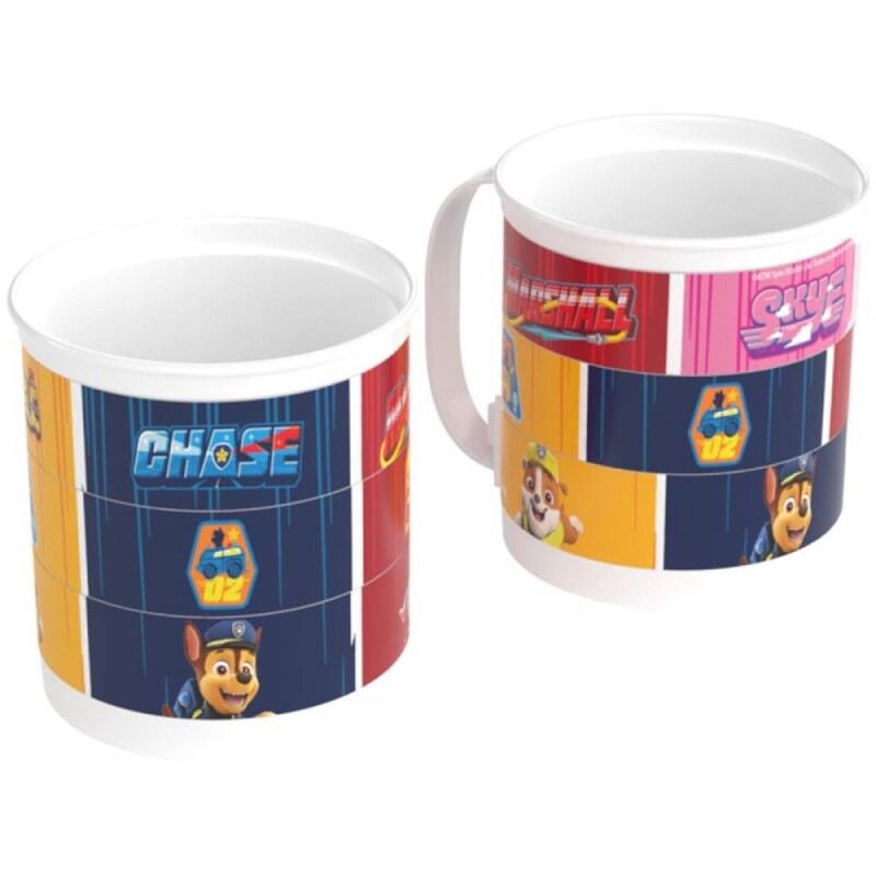 Taza Plástico 360 Ml Puzzle Paw Patrol BAZAR PLASTICO TAZA 360 ML PUZZLE PAW PATROL15126