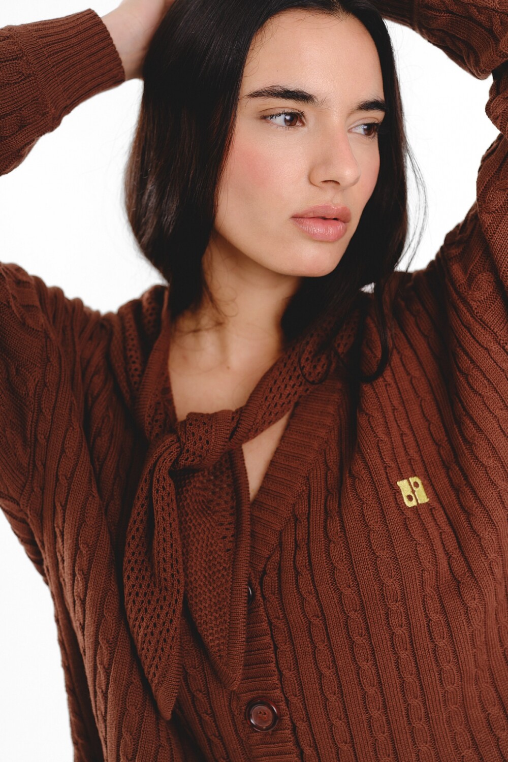 Cardigan Comodín Chocolate
