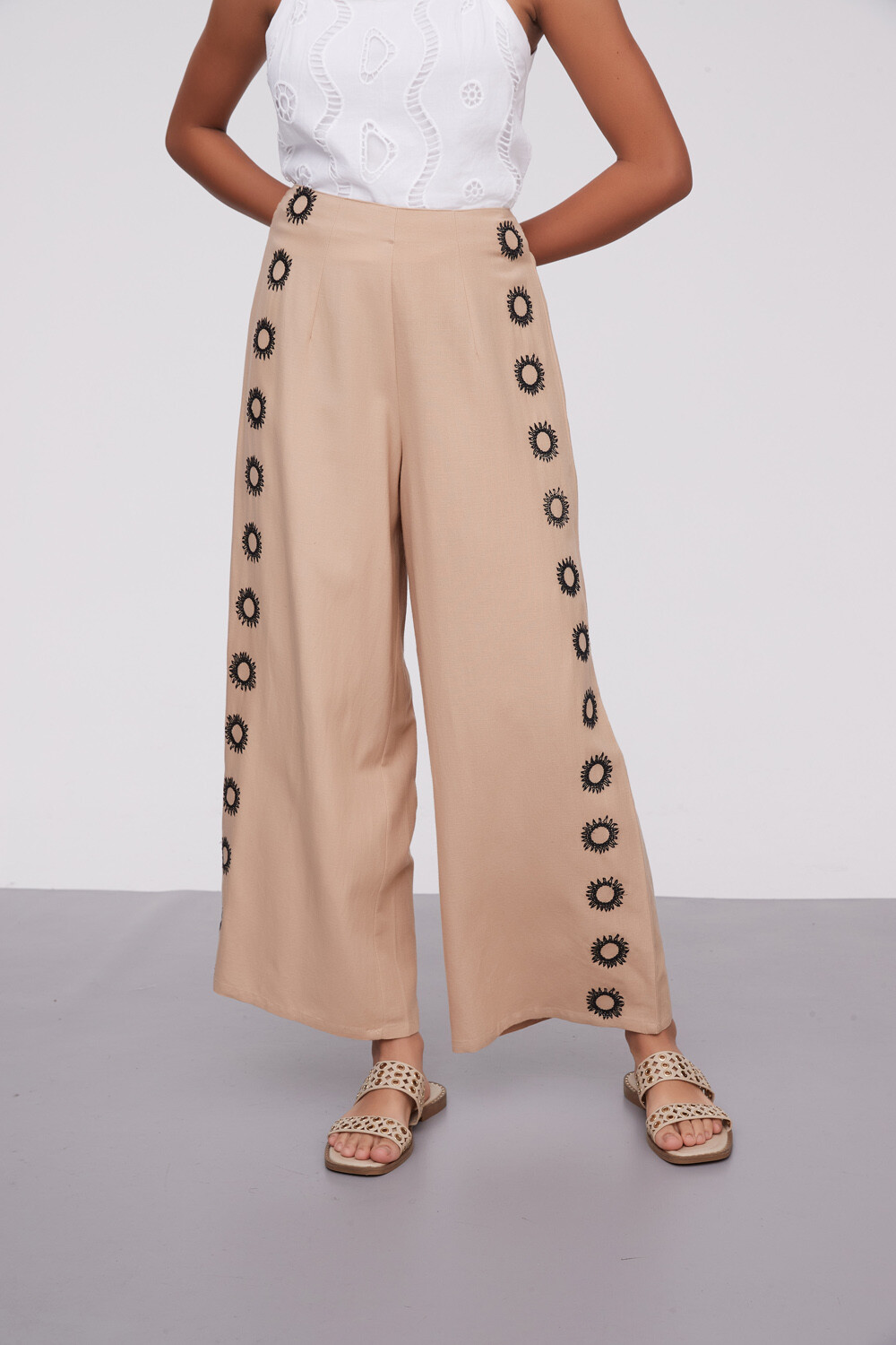 Pantalon Vickie Beige