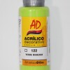 PINTURA ACRILICA ARTISTICA DIBU 60 ML. DIFERENTES COLORES COLOR VERDE MANZANA 122