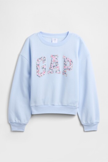 Buzo Deportivo Niña Blue Floral