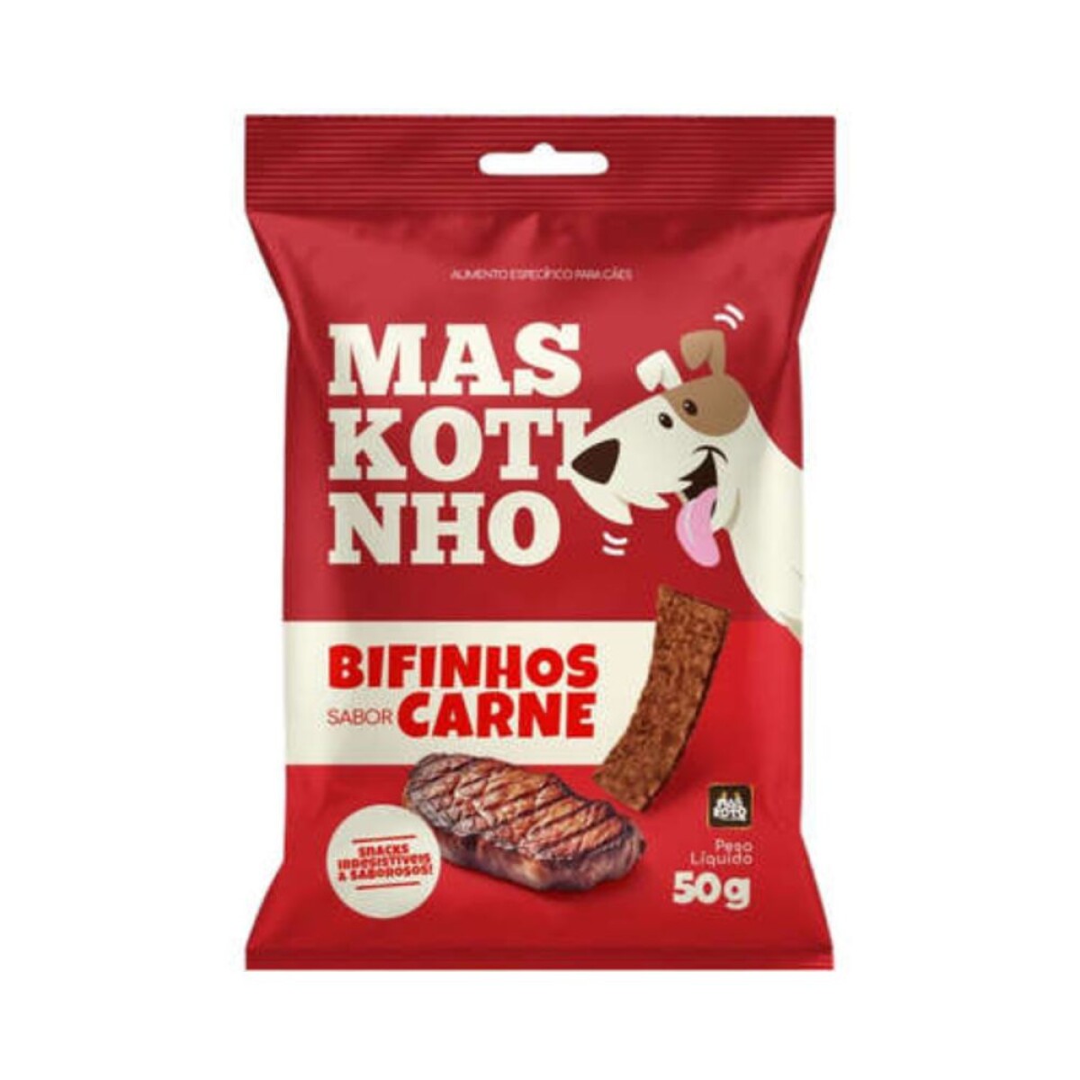 Bifinho Tira de Asado Maskotinho Carne 50 g 