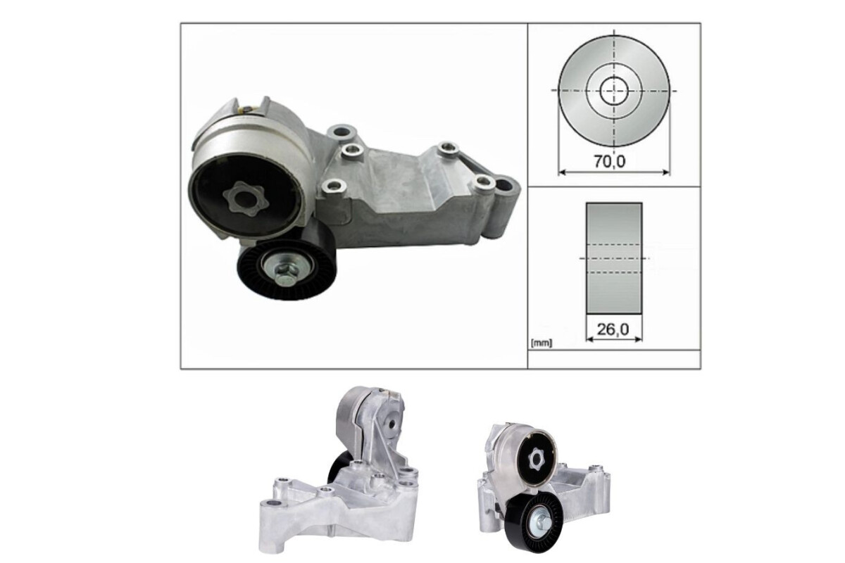 Tensor De La Correa Ford Focus 99-05 Tensor De La Correa Ford Focus 99-05