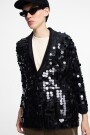 CARDIGAN MADONNA Negro
